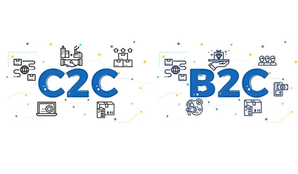 Sự khác biệt giữa mô hình b2c và c2c