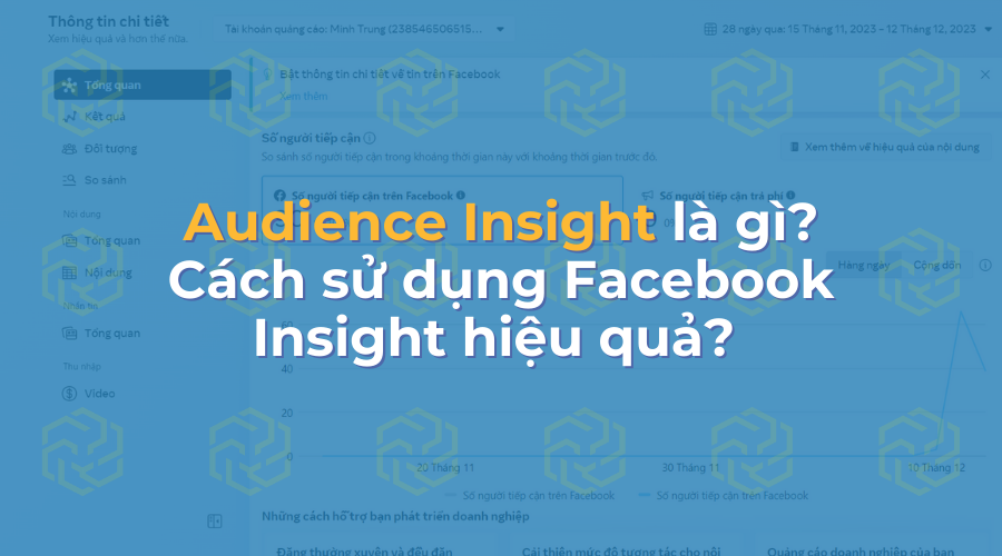 Audience Insight là gì? Cách sử dụng Facebook Insight hiệu quả?